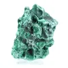 Dense malachite with tight fibres from Congo, mineral on acrylic - 4