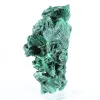 Fibrous malachite from the Democratic Republic of Congo on stand - 1