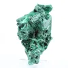 Fibrous malachite from the Democratic Republic of Congo on stand - 2