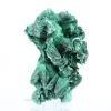 Fibrous malachite from the Democratic Republic of Congo on stand - 4