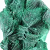 Fibrous malachite from the Democratic Republic of Congo on stand - 5