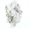 Natural octahedral pyrite crystals from Peru on a base - 4