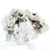 Specimen of pyrite from Peru with golden octahedral crystals - 1