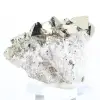 Specimen of pyrite from Peru with golden octahedral crystals - 5