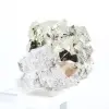 Specimen of pyrite from Peru with golden octahedral crystals - 7