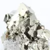 Specimen of pyrite from Peru with golden octahedral crystals - 8