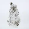 Pyrite from Peru in octahedral forms – Collector's mineral on a base - 5