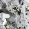 Crystallization of Peruvian octahedral pyrite on basement - 8