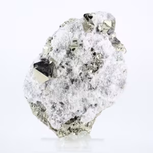 Natural octahedral pyrite – Peruvian crystal group
