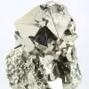 Octahedral pyrite from Peru, raw collector's stone - 6