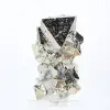 Pyrite octahedra from Peru – Natural specimen on a base - 3