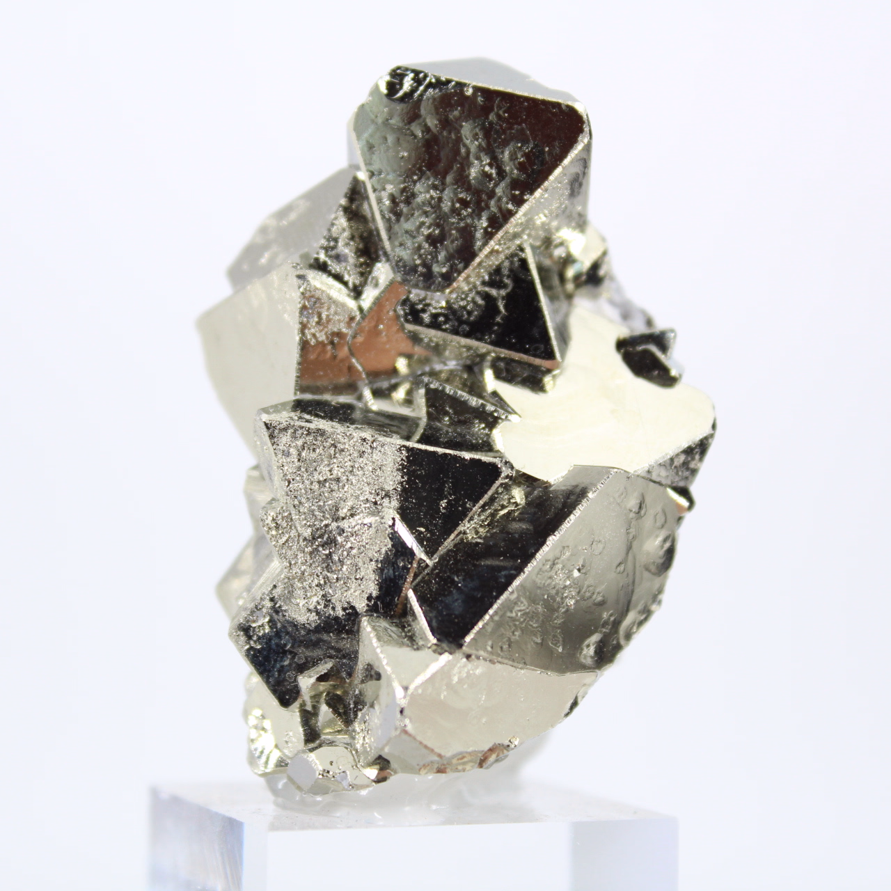 Octahedral pyrite mineral from Peru for collectors