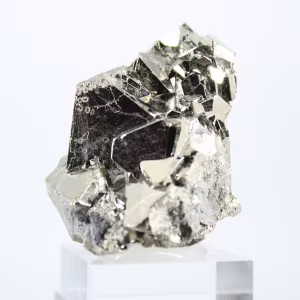 Natural octahedral pyrite stone – Origin: Peru