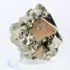 Authentic octahedral pyrite from Peru – Display piece - 1