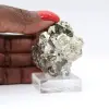 Authentic octahedral pyrite from Peru – Display piece - 6