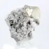 Octahedral crystals of pyrite, iron sulfide from Peru - 4