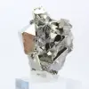 Mineralogical specimen of octahedral pyrite from Peru - 0
