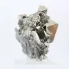 Mineralogical specimen of octahedral pyrite from Peru - 4