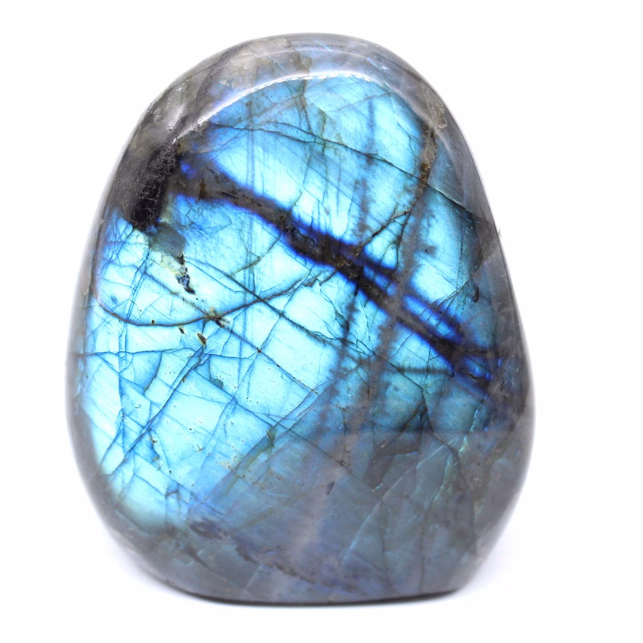 Polished Natural Labradorite Stone from Madagascar Collection