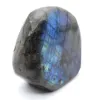 Raw and Polished Labradorite Specimen from Madagascar - 2