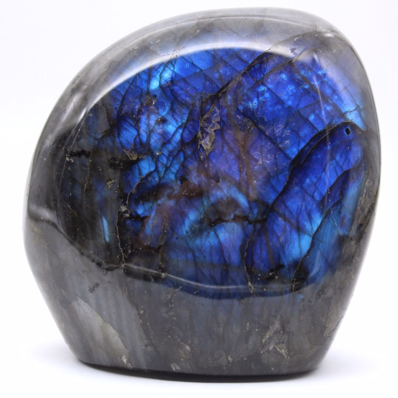 Polished Labradorite Ornament Specimen from Madagascar