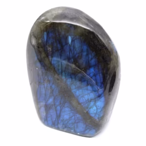 Polished Labradorite Mineral Ornament from Madagascar