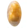 Small yellow quartz pebble from Madagascar for collecting - 1