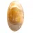 Small yellow quartz pebble from Madagascar for collecting