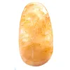 Yellow quartz from Madagascar as a small decorative pebble - 0