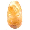 Yellow quartz from Madagascar as a small decorative pebble - 1