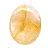 Malagasy yellow quartz as a polished pebble for decor