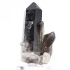Morion quartz crystal from Brazil on acrylic stand, collector piece - 4