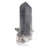 Morion quartz crystal from Brazil on acrylic stand, collector piece - 6