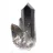 Morion quartz crystal from Brazil on acrylic stand, collector piece