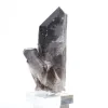 Natural morion quartz point from Brazil on acrylic holder - 4