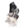 Black morion quartz from Brazil, one-of-a-kind crystal with acrylic stand - 3