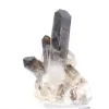 Black morion quartz crystal, Brazilian origin, supplied with stand - 4