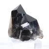 Small natural morion quartz crystal from Brazil on acrylic base - 3