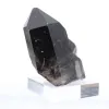 Small natural morion quartz crystal from Brazil on acrylic base - 5