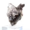 Morion quartz crystal of Brazilian origin, acrylic display stand - 6