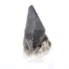 Crystalline morion quartz specimen from Brazil, acrylic stand included - 3