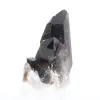 Crystalline morion quartz specimen from Brazil, acrylic stand included - 6