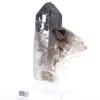 Mini morion quartz crystal from Brazil, black stone on a stand - 5