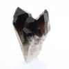 Small piece of Brazilian morion quartz, crystal on a holder - 0