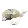 Carved natural steatite tortoise from Bolivia - 1