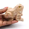 Carved steatite frog from Bolivia - 0