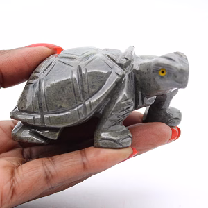 Bolivian steatite tortoise for mineral collections