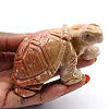 Natural steatite tortoise figurine from Bolivia - 0