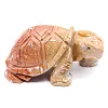 Natural steatite tortoise figurine from Bolivia - 3