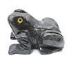 Decorative frog in Bolivian steatite stone - 1